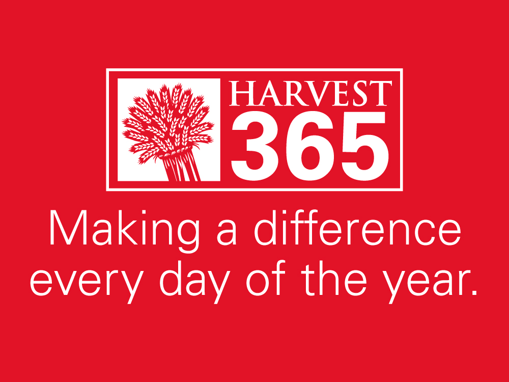 Harvest 365 Making a difference every day of the year.