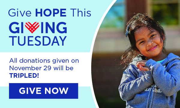 Give hope this Giving Tuesday.