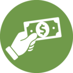 hand and money icon
