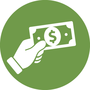 hand and money icon