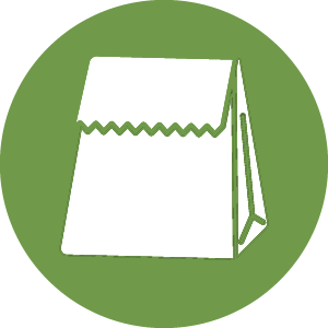 lunch sack icon