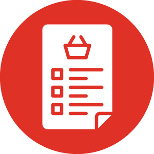 shopping list icon