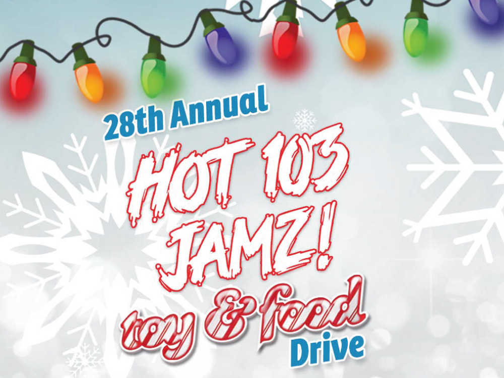 Hot 103 Jamz Toy and Food Drive