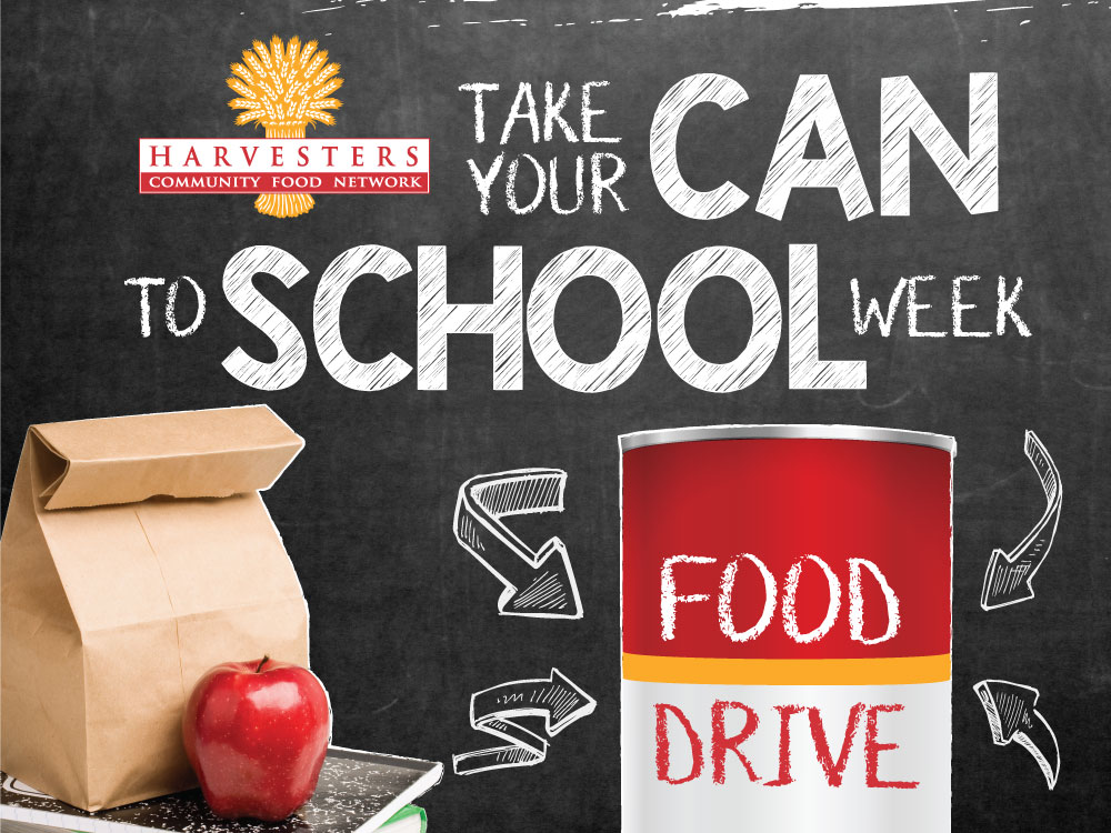 Take Your Can To School Week